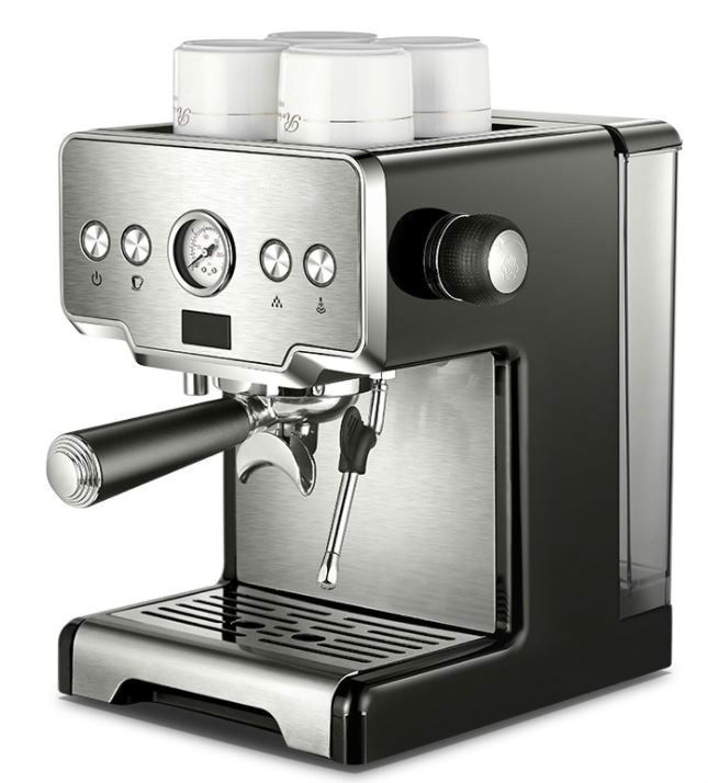 Cafetera Espresso con 3,5 bar de presión para hasta 4 tazas. Cafetera  cappuccino