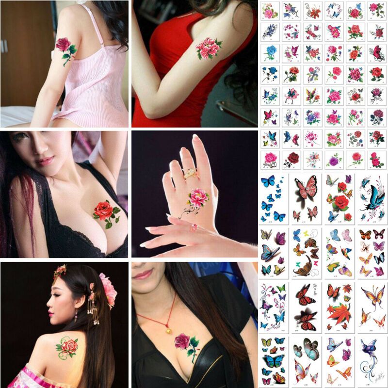 25+ Temporary Tattoo Stickers For Girls Gif