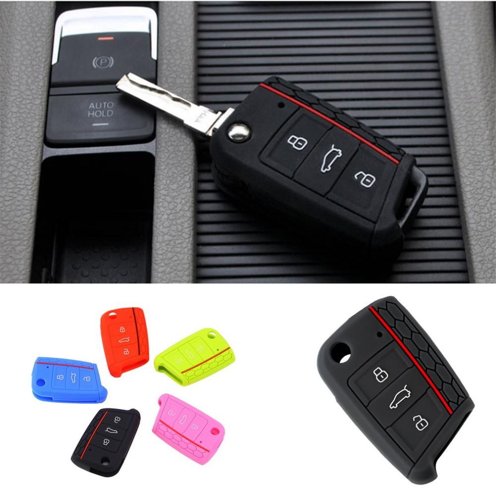 Accesorios para automóviles Funda para llaves Funda para para VW Golf mk7 Skoda para
