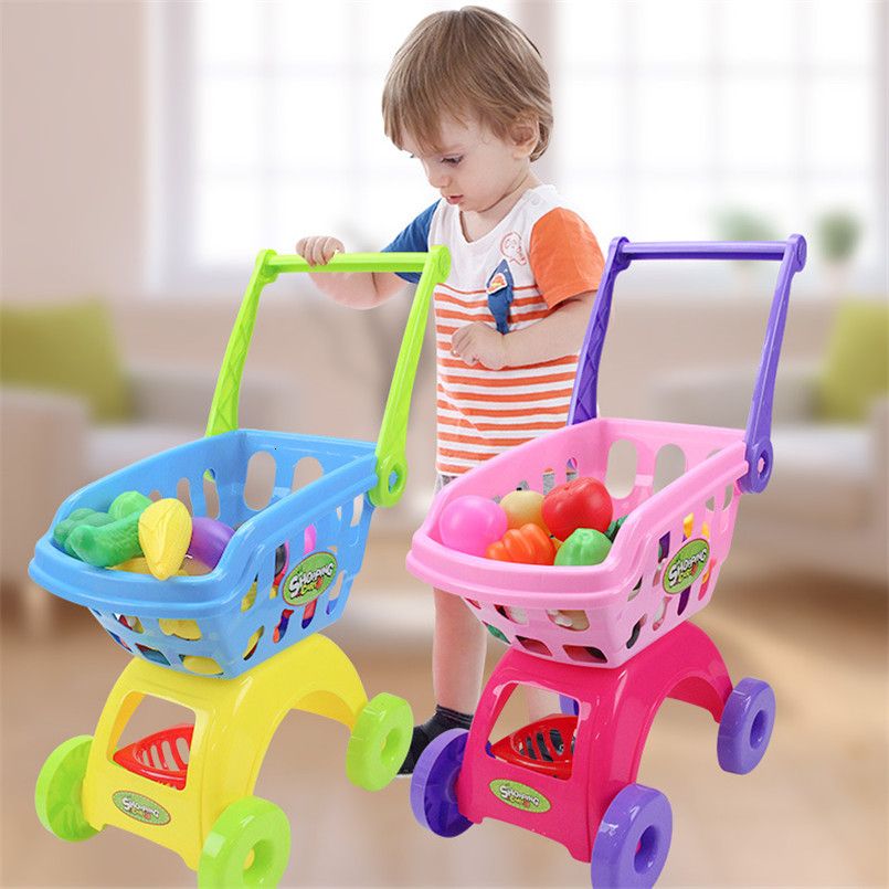 trolley kitchen set for girl