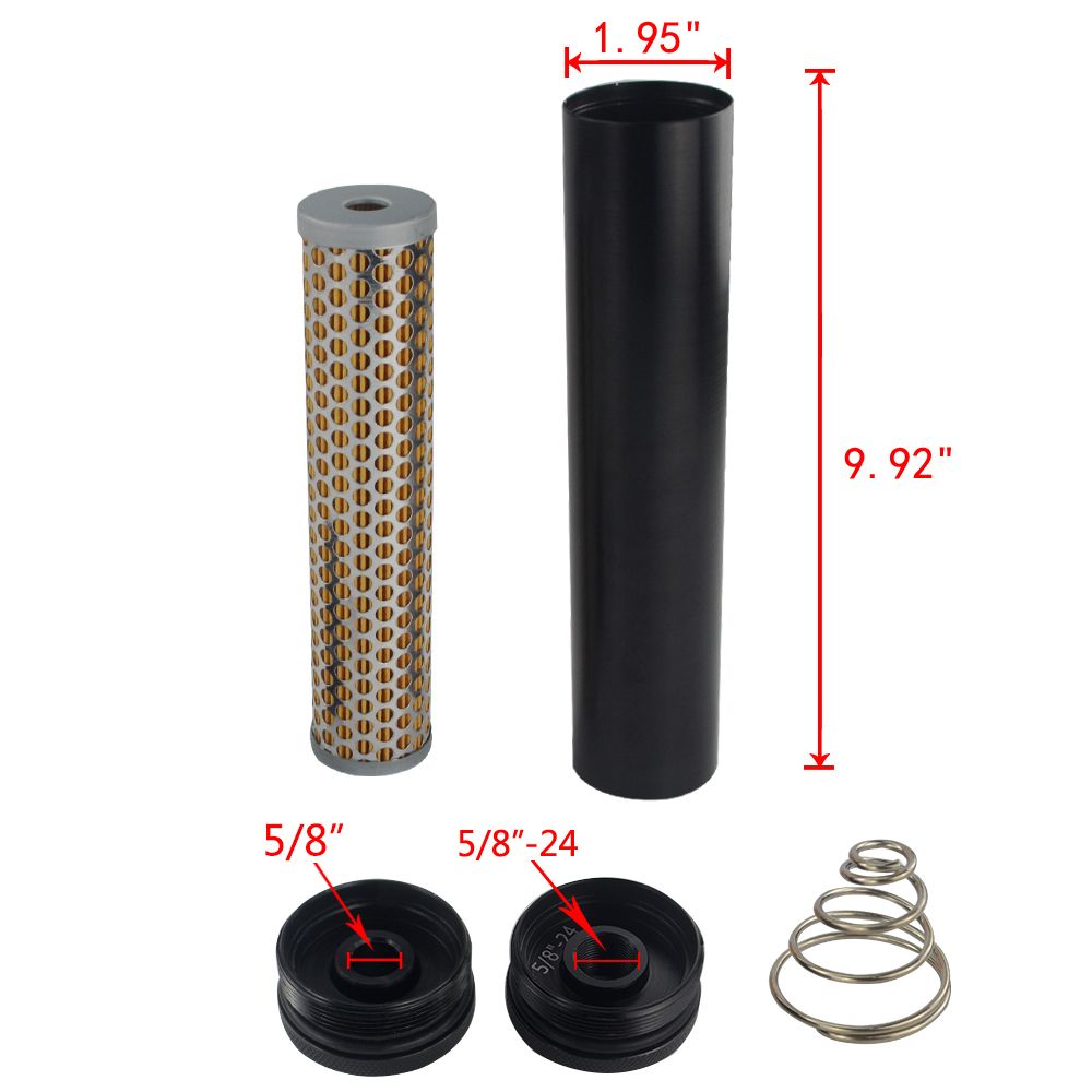 Fuel Filters 1pc NAPA 4003 WIX 24003 Aluminum Billet Low Profile Turbo