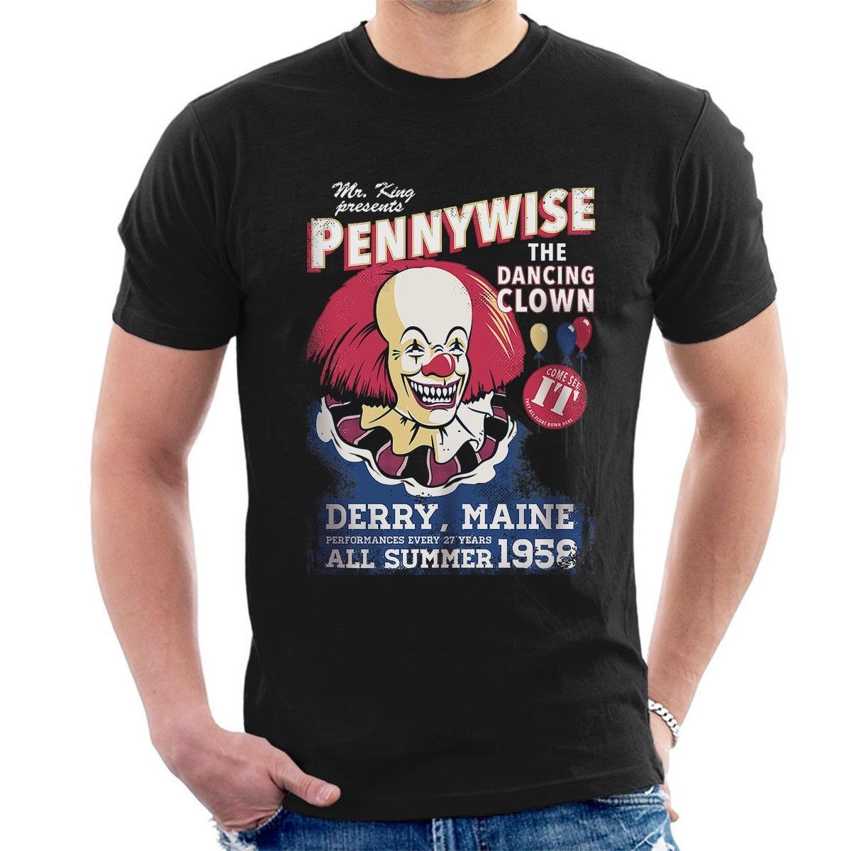 Pennywise The Dancing Clown Stephen Kings It Women's T-Shirt