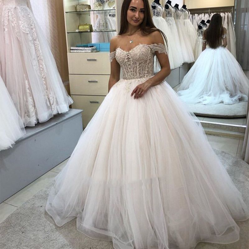ball gown wedding dress sparkle