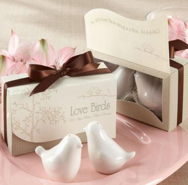 Buy Dropship Products Of NEW Wedding Favor Love Bird Salt And Pepper