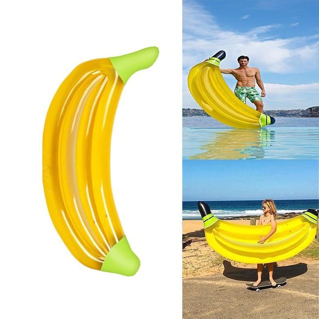 inflatable banana pool float