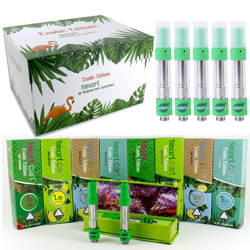 Smartbud Smart Cart Vape Cartridges Packaging Box 1ml Empty Vape Pen Cartridge Ceramic