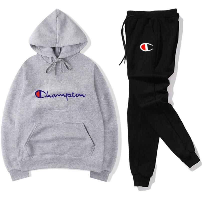 men's champion jogger sets