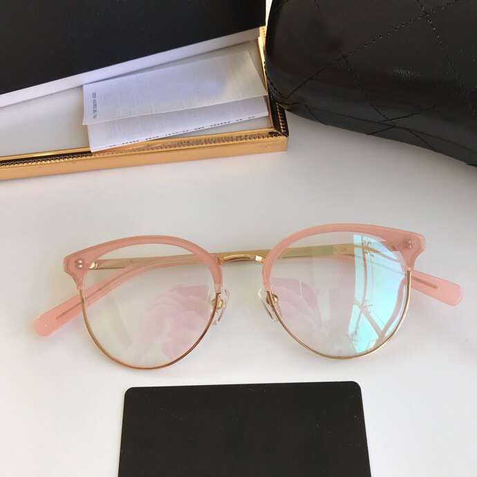 Compre 2019 Lente Limpia Gafas De Mujer Lente Simple Moda Medio Montura Gafas Gafas Diseñador De La Marca Gafas Con Estampado De Leopardo Con Caja De Damas A 48 47 Del Charmingjewelry888