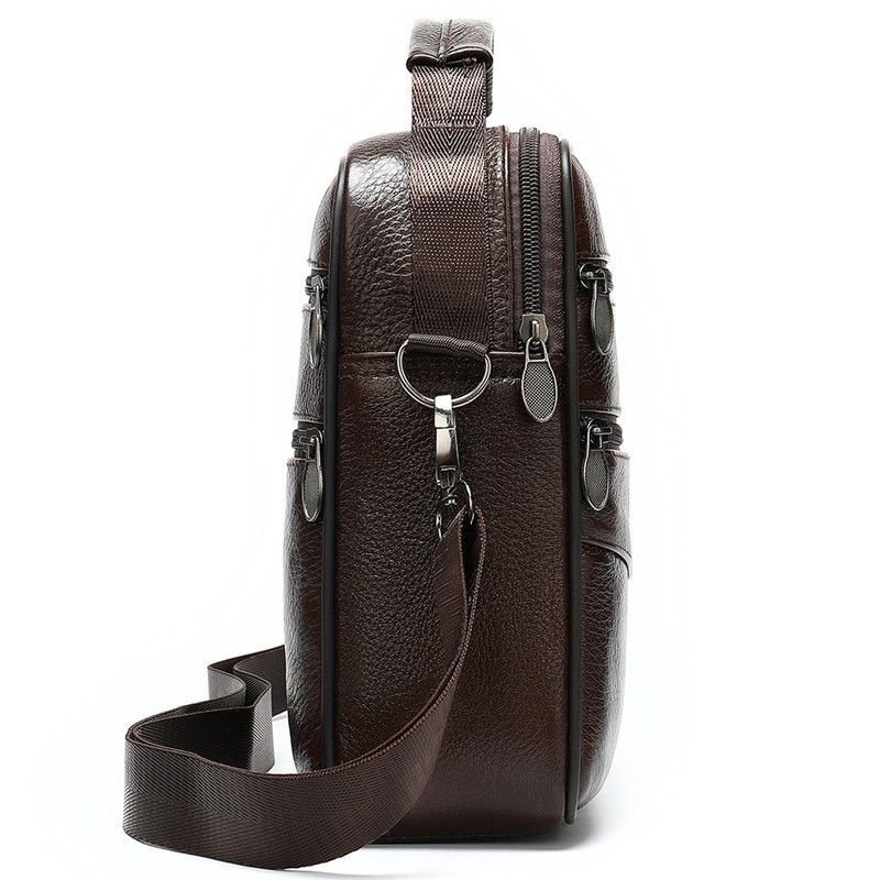 Genuine Leather Crossbody Men Messenger Bag Male Small Man Travel Shoulder Bags