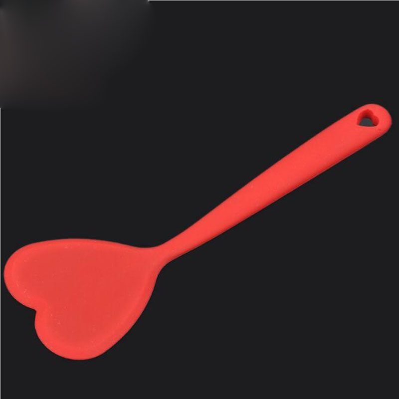 heart silicone spatula