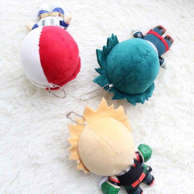 my hero academia plush keychain