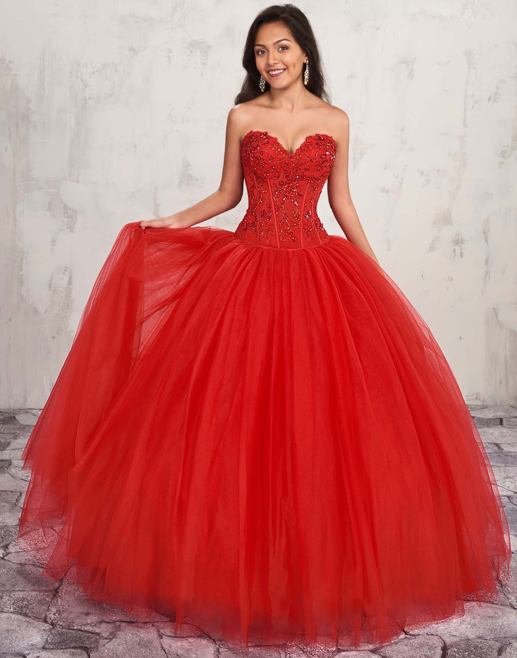 strapless quinceanera dresses