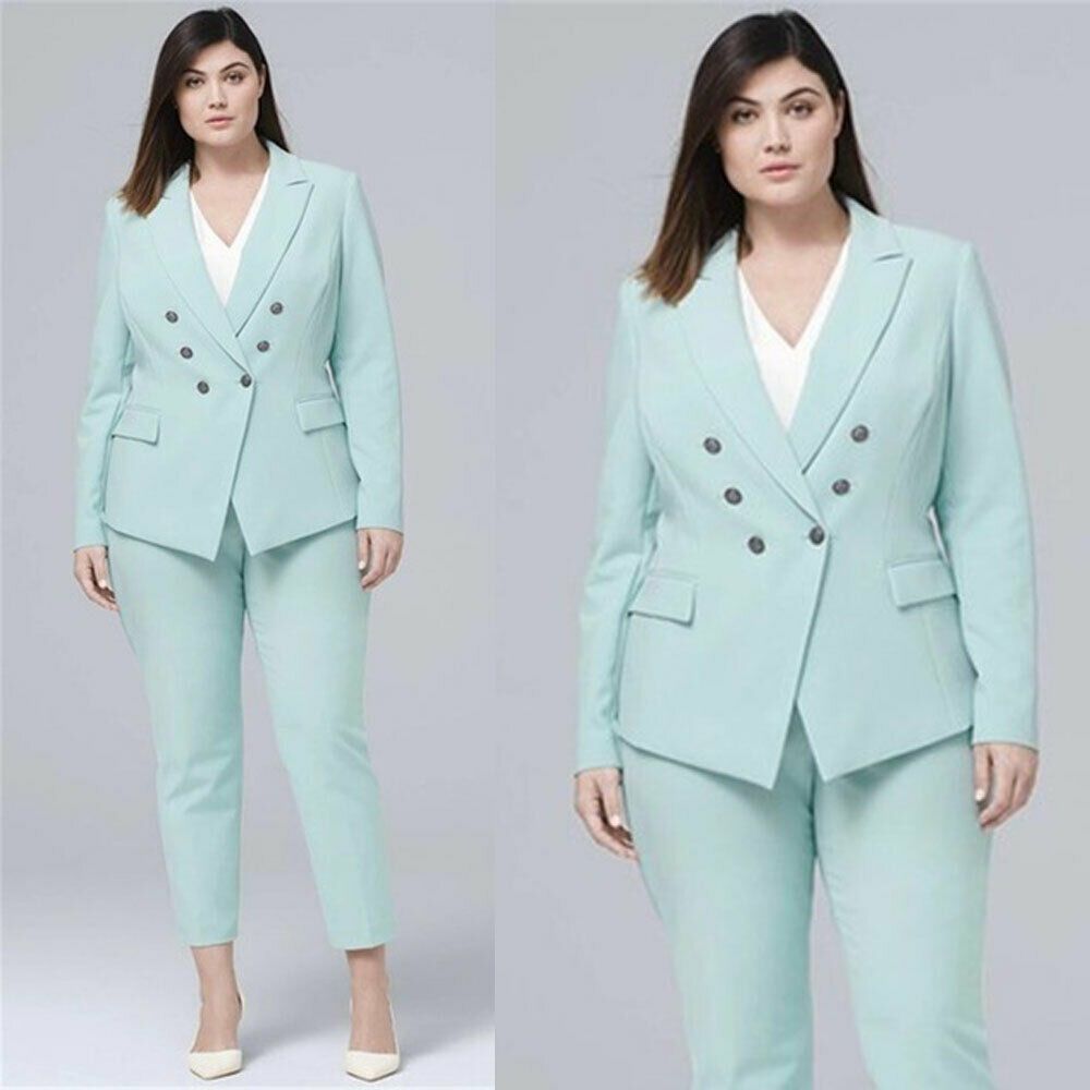 Mint green womens pant suit Clearance