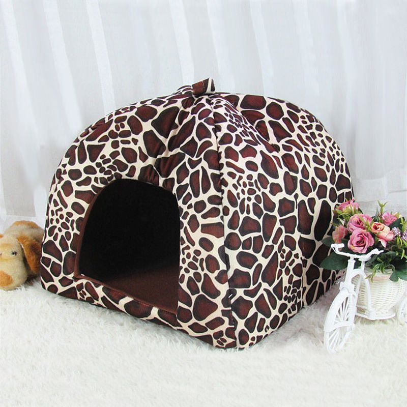 leopard cat bed