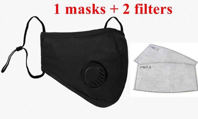 1 mask + 2pcs maskfilter = 1 mycket