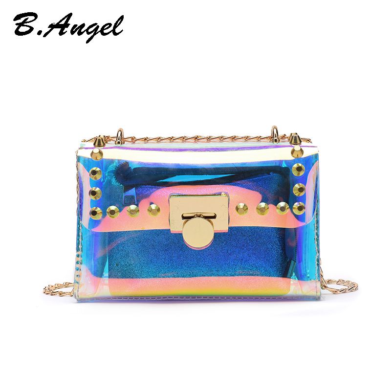 neon clear bolsa