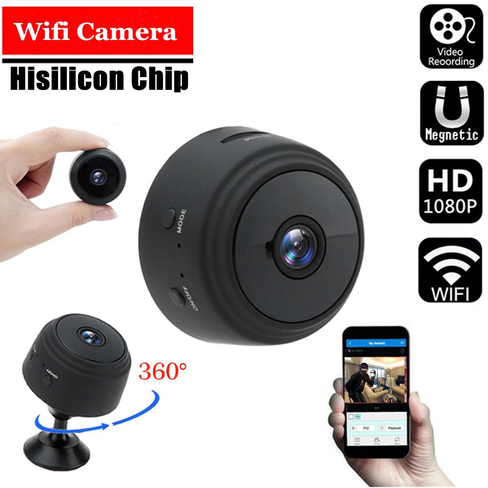 2020 A9 1080p Wifi Mini Camera Home Security P2p Camera Wifi
