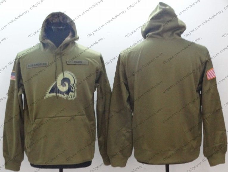 salute to service rams hoodie