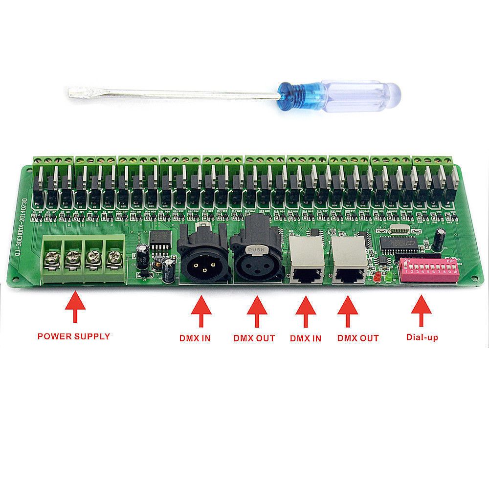 30channel DMX 512 RGB LED Strip Controller DMX Decoder LED DMX Dimmer Driver 12V 30channel DMX 512 RGB LED Strip Controller DMX Decoder LED DMX Dimmer Driver 12V