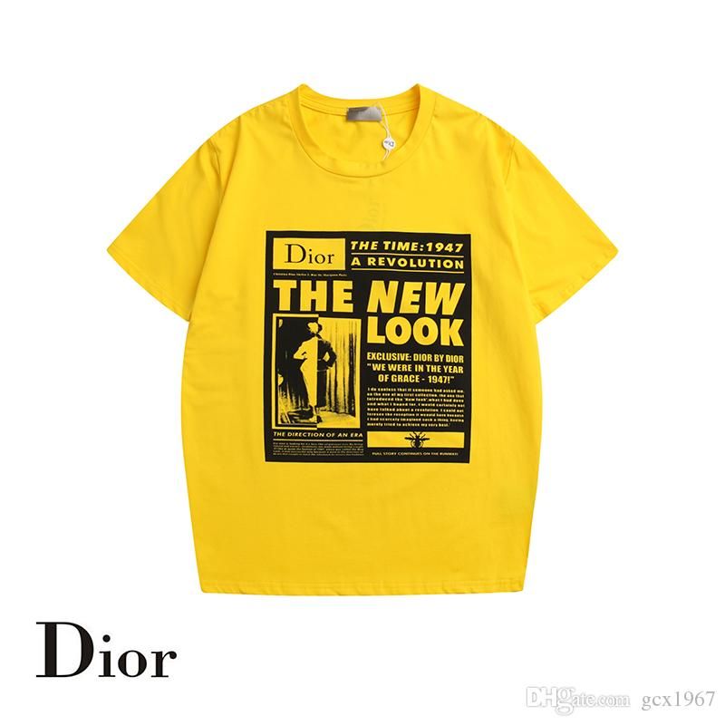 Di L912 Newest Version Custom Made High Quality Fabric Men S And Women S Models Black White Yellow Size S Xxl Free Delivery Make Your Own T Shirts T Shirt Printers From Lhf196607 16 94