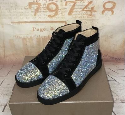 designer rhinestone sneakers