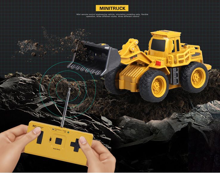 rc trucks excavator