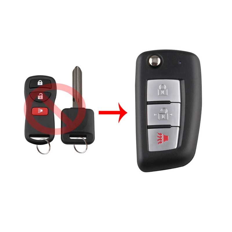 Buttons New Remote Key For Nissan Versa 2007 2013 For Nissan Xterra 2005 2014 For Nissan Kbrastu15 Id46 Chip Or No