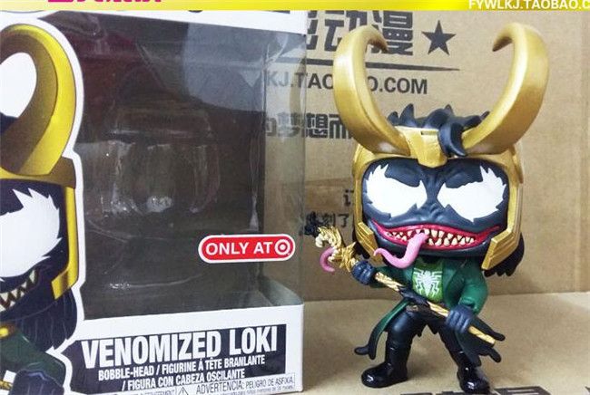 funko pop venomized loki