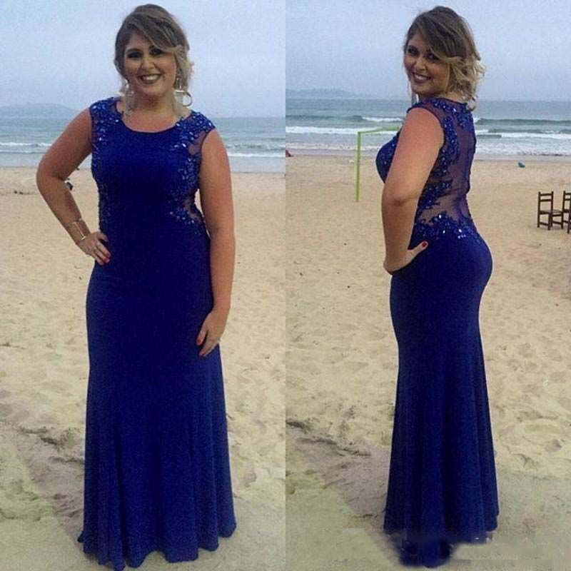 navy blue sheer dress