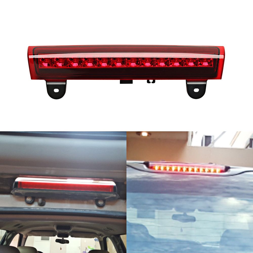 RED HOUSING REAR ROOF 3RD THIRD BRAKE LED LIGHT For 00-06 TAHOE//YUKON//SUBURBAN