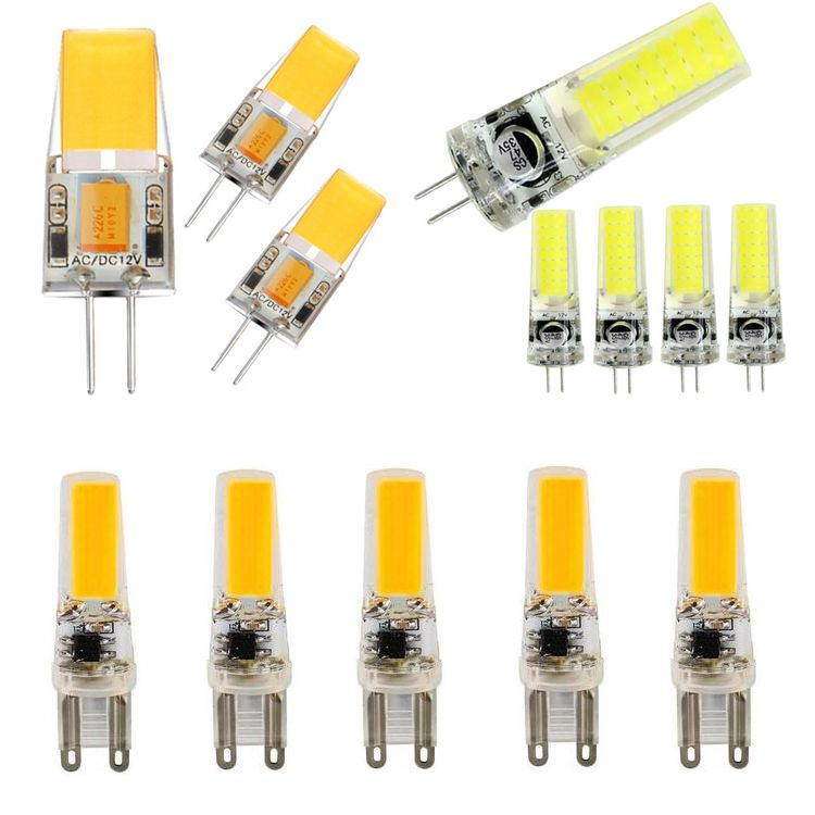 Bitterheid gebied sectie LED G4 G9 Lamp Bulb AC/DC Dimming 12V 220V 2W 3W 4W 5W COB SMD LED Lighting  Lights Replace Halogen Spotlight Chandelier From Crestech, $1.47 |  DHgate.Com