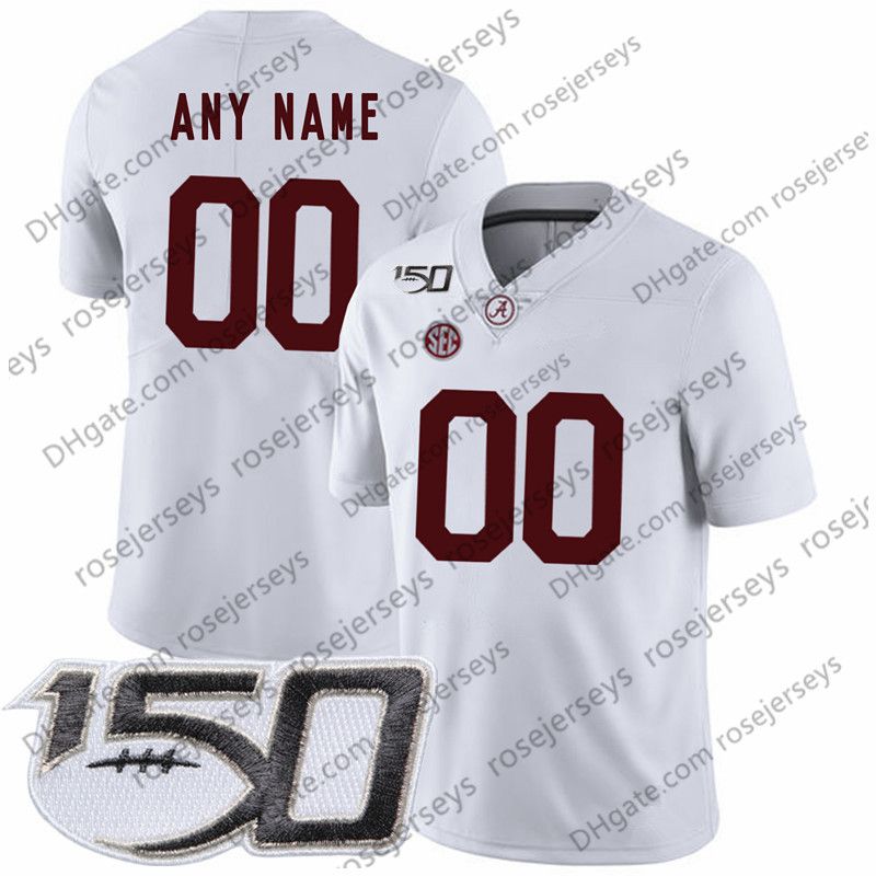 white with 150th patch