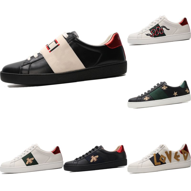 bee embroidered shoes