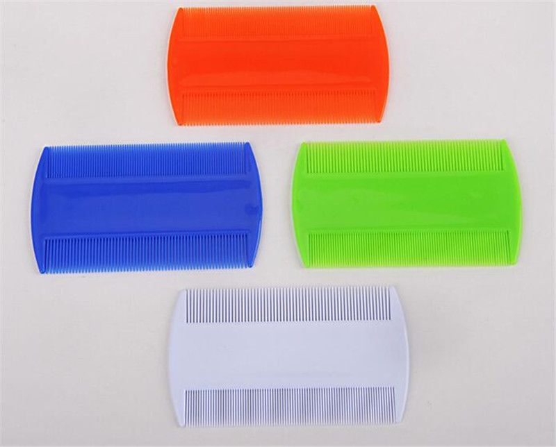 2021 Double Sided Head Lice Comb Protable Fine Tooth Head Lice Flea Nit