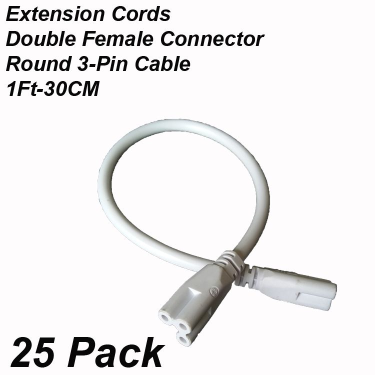 Accessories: 1Ft Extension Cords
