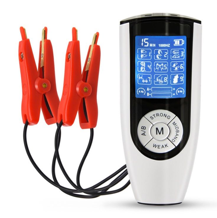 Electro Shock Kits Penis Ring Electric Sex Nipple Clamps Body Massage
