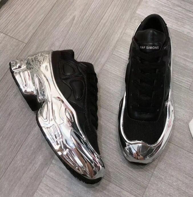 Black and silver designer shoes Clearance
