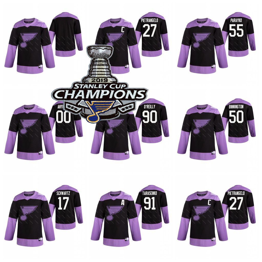 st louis blues purple jersey