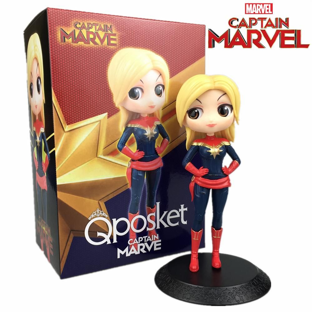 captain marvel figurine set