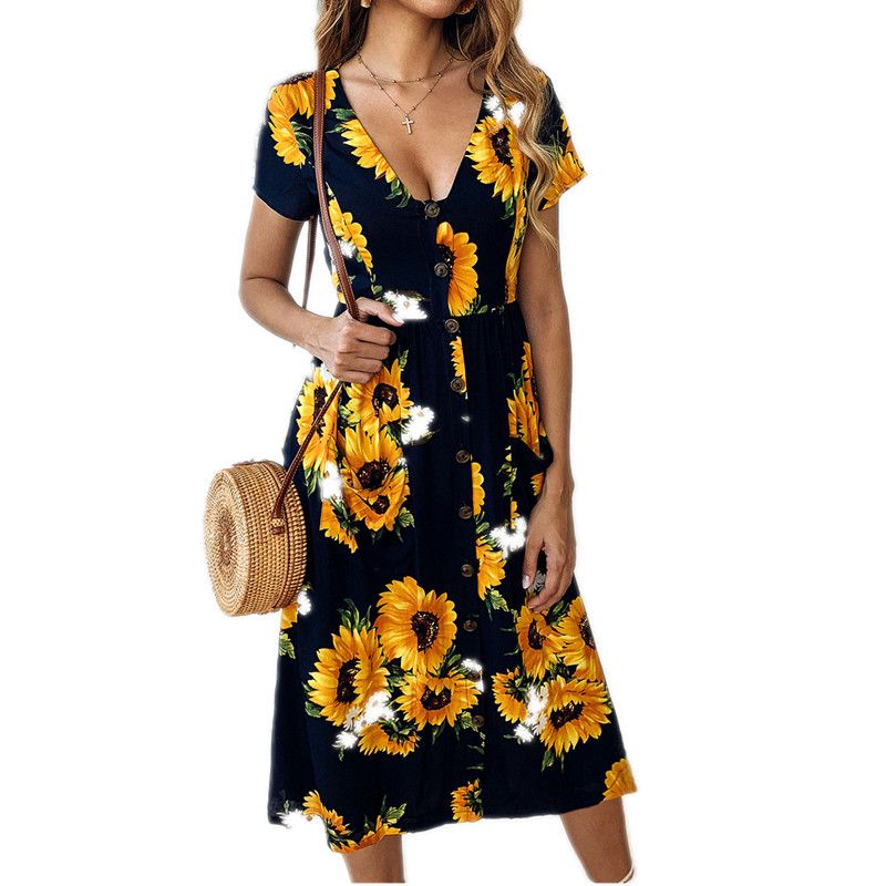 sunflower dress