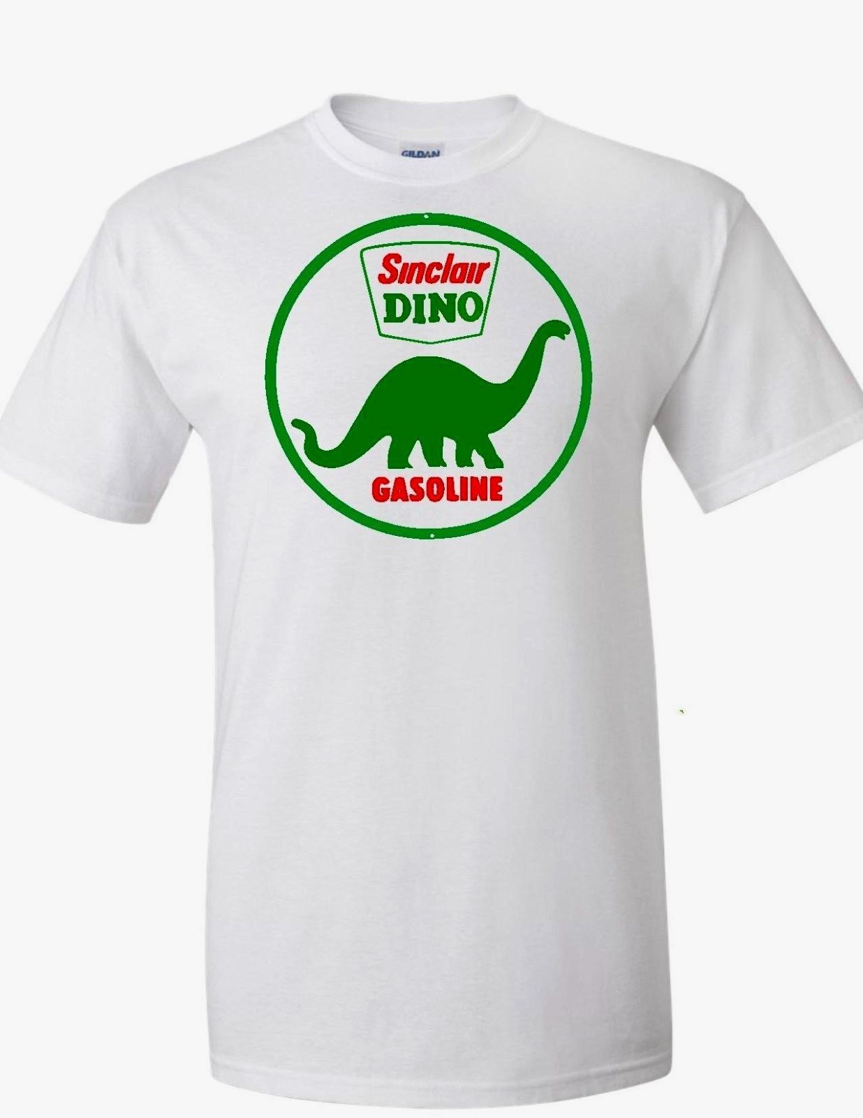 Logo Gasoline Gas Dinosaur Oil Pump 