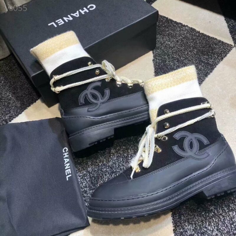 chanel snow boots 2019