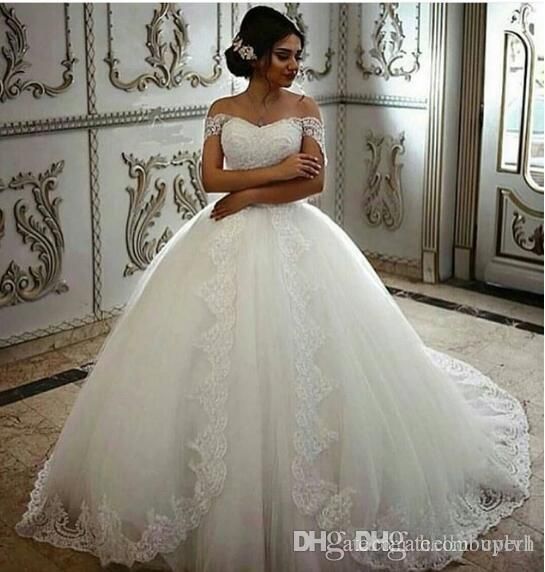 plus size white reception dress