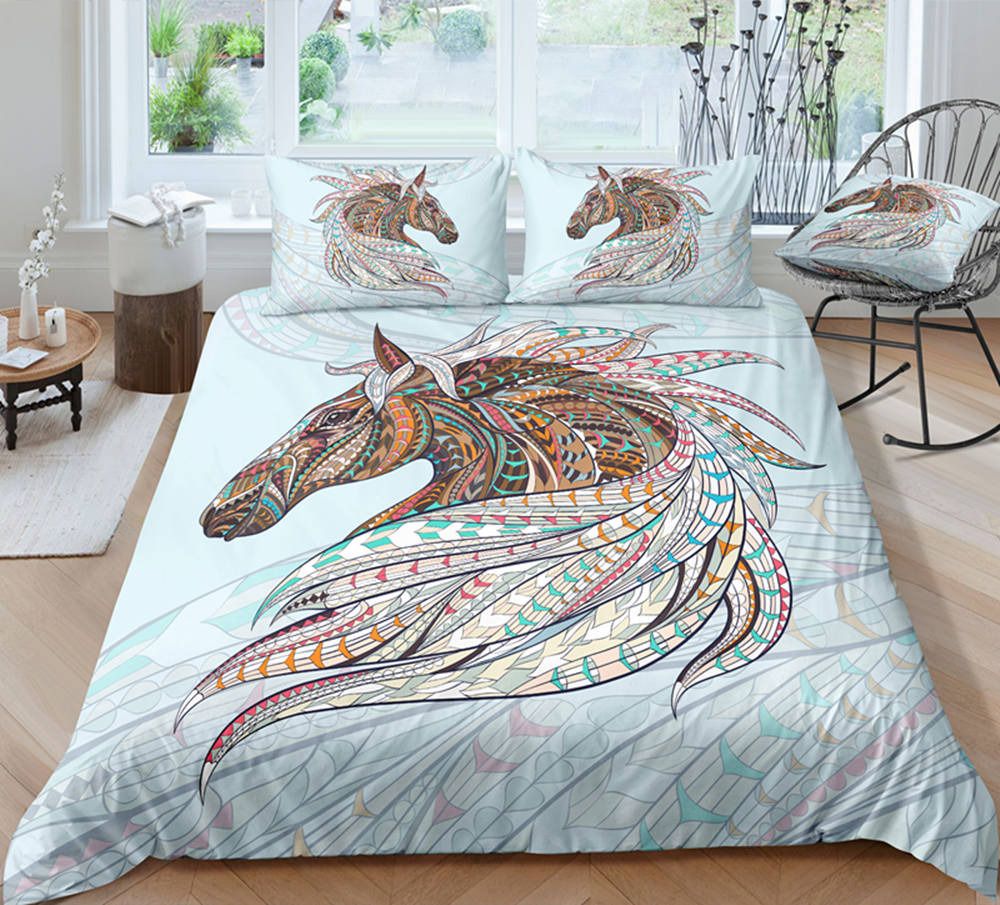horse duvet cover single
