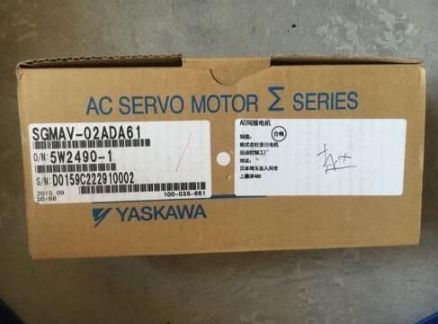 الأصلي Yaskawa سيرفو موتور SGMAV-02ADA61 الحرة المعجل الشحن جديد مع حزمة السلامة