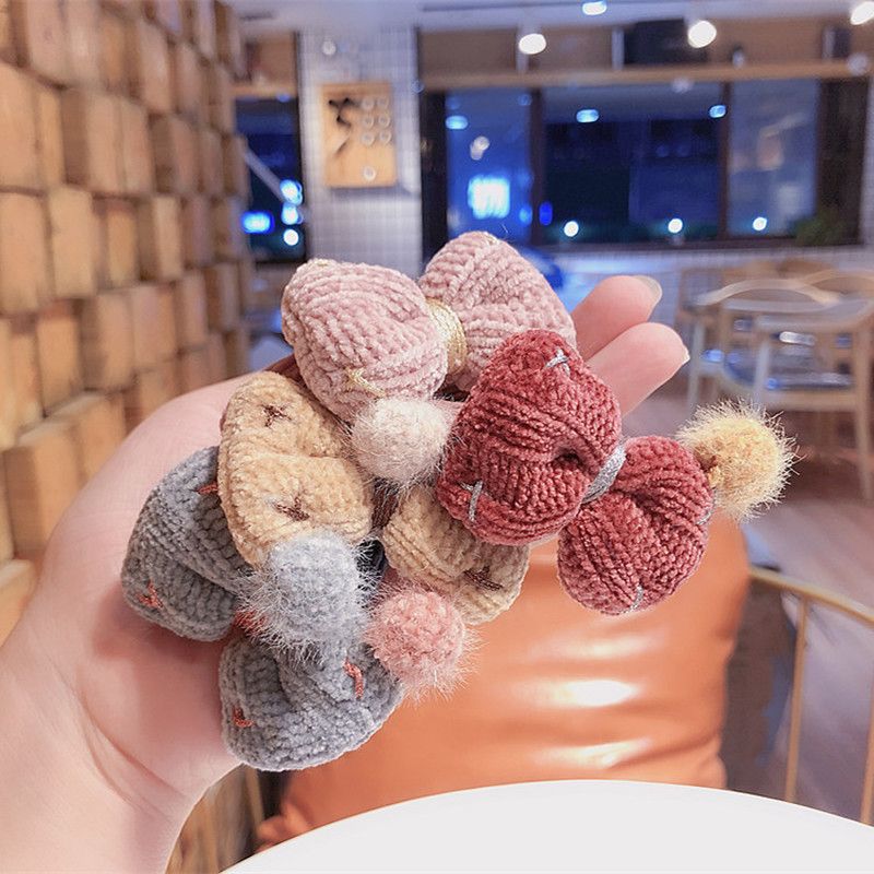 yarn hair accessories