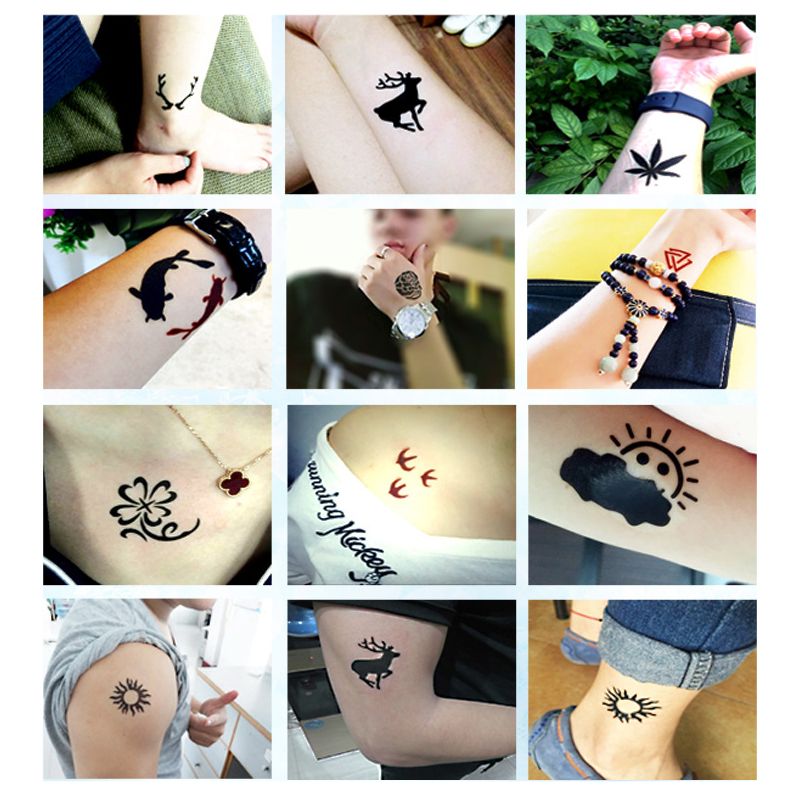 Acheter Petit Henna Temporaire Airbrush Tattoo Stencil Conception Femme Du Corps Homme Peinture Glitter Flash Pate De Chat De Fleur Darbre Tatouage De Crane Autocollant Papier De 0 24 Du Homimly Acheter Petit Henna Temporaire Airbrush Tattoo Stencil Conception Femme Du Corps Homme Peinture Glitter Flash Pate De Chat De Fleur Darbre Tatouage De Crane Autocollant Papier De 0 24 Du Homimly