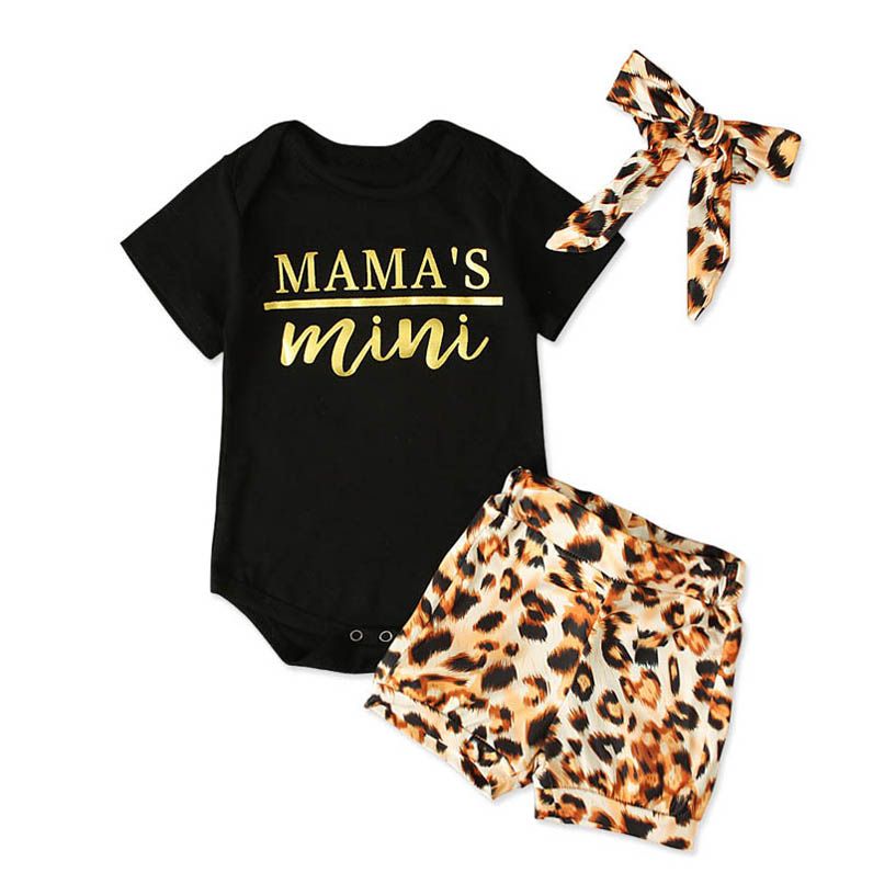 leopard print newborn girl clothes