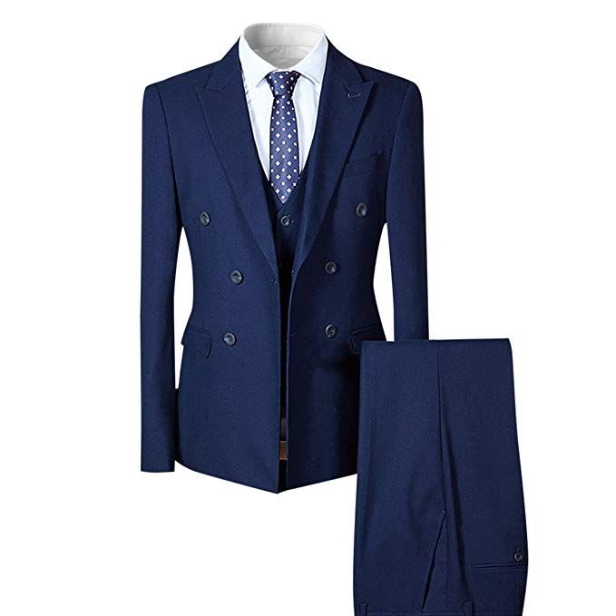 Abi Da Uomo A Doppio Petto 2 Pezzi Sposo Matrimoni