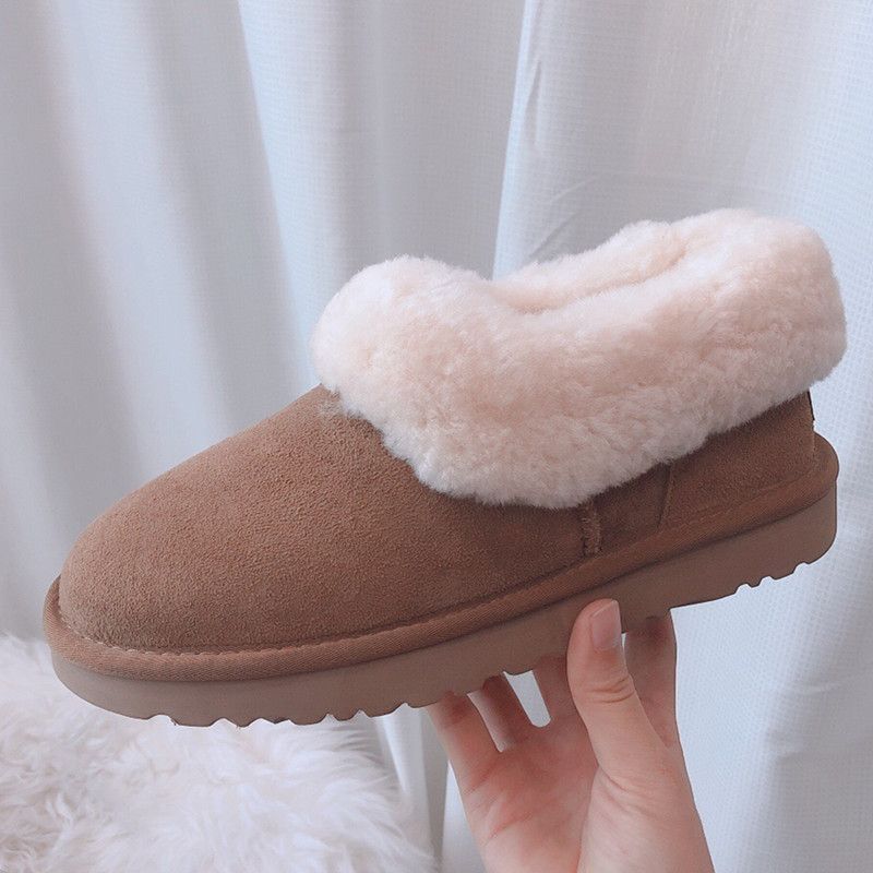 snow boots with fur on top